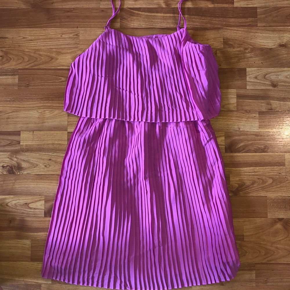 Merona pink crepe dress